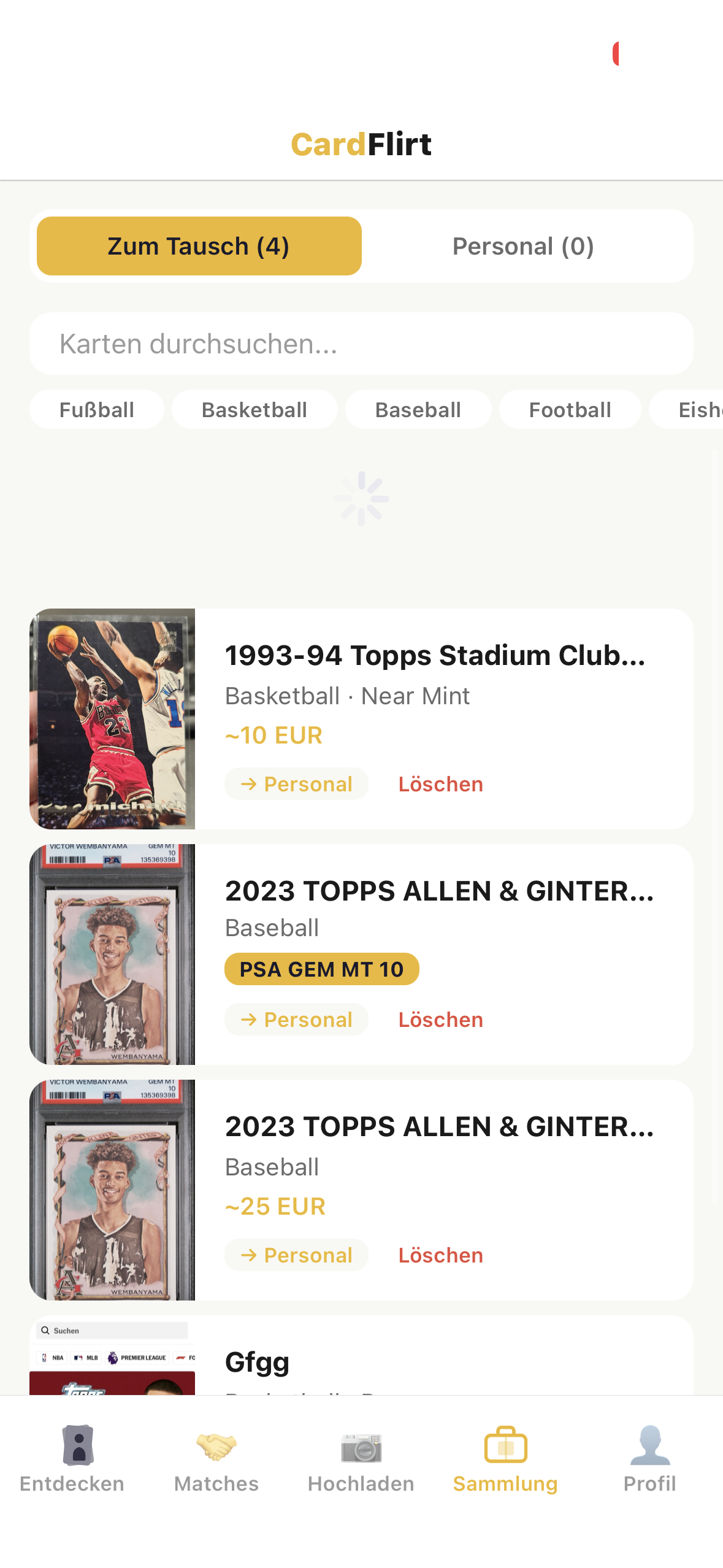Sammlung